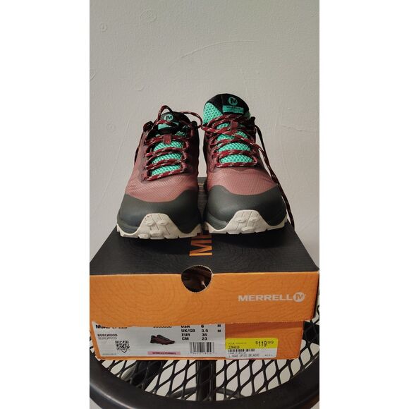 Women's Merrell Like New Moab Speed Burlwood hiking shoes size 6 - Picture 3 of 8